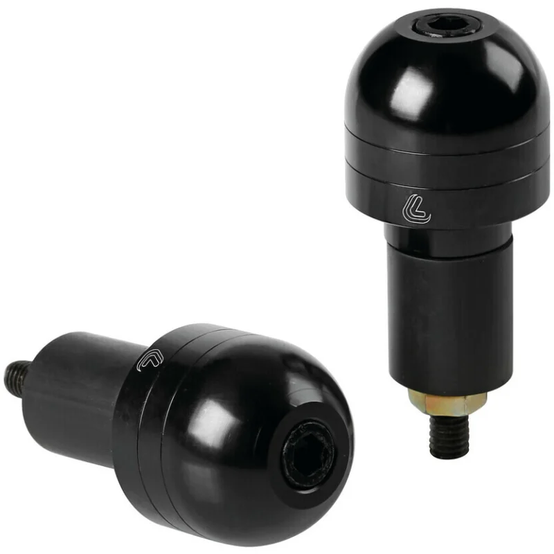 Compra Oggi Stesso Coppia di Contrappesi Manubrio Moto Lampa Nero 17/23 mm