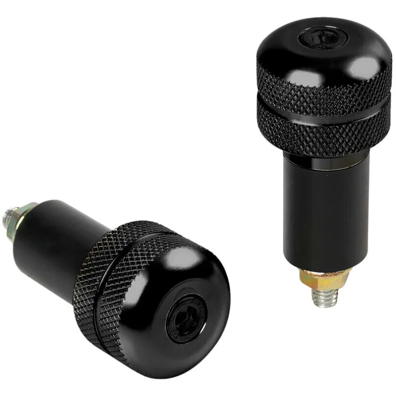 Subito Disponibile Coppia di Contrappesi Manubrio Moto Lampa SU-4 Neri 17/23 mm