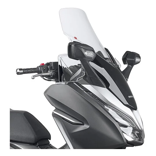 Pagamento Sicuro Coppia di deflettori paramani fissi trasparenti specifici Givi DF1166 Per HONDA Forza 125-300 (19 > 20); Forza 125-350 (21-26)