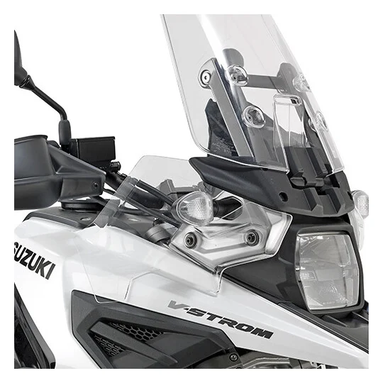 Di Tendenza Coppia di deflettori paramani fissi trasparenti specifici Givi DF3117 Per SUZUKI V-Strom 1050 / V-Strom 1050 XT / V-Strom 1050 SE (20 > 24); V-Strom 1050 DE (23-26)