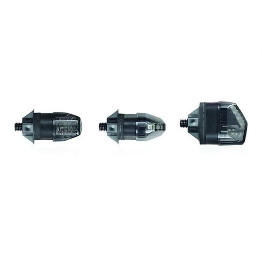 Offerta Limitata Coppia Di Frecce Moto a Carena Chaft Stone Nero a Led