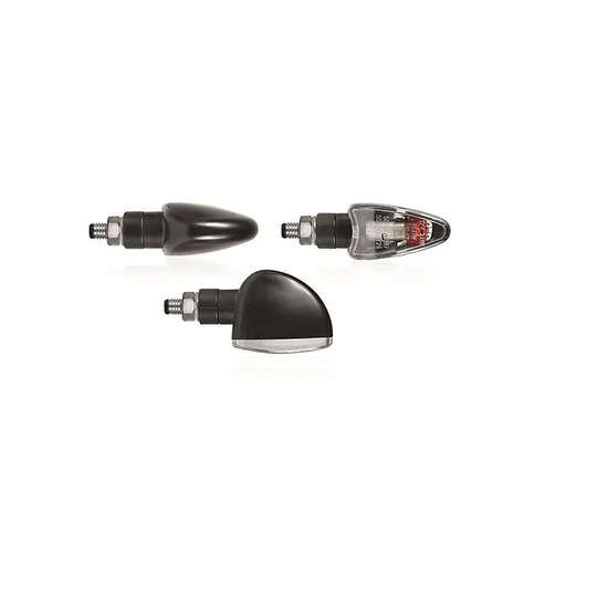 Coppia Di Frecce Moto Chaft Blaster Nero Catadriotto Trasparente Direttamente Dal Produttore