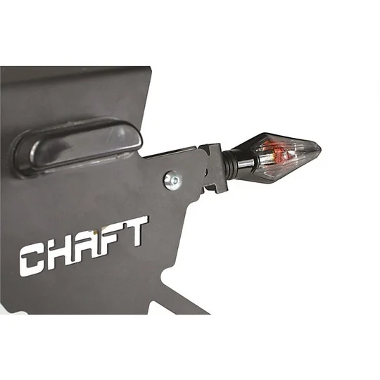 Coppia Di Frecce Moto Chaft Sliver Nero Catadriotto Trasparente Ultima Occasione