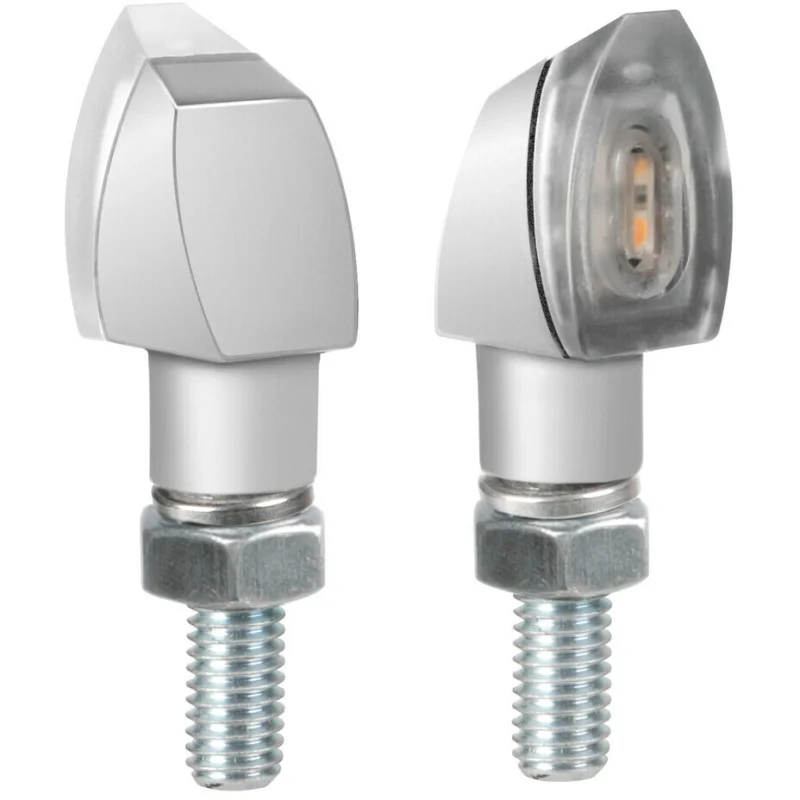 Compra Adesso Coppia Di Frecce Moto Lampa Volt Led Argento