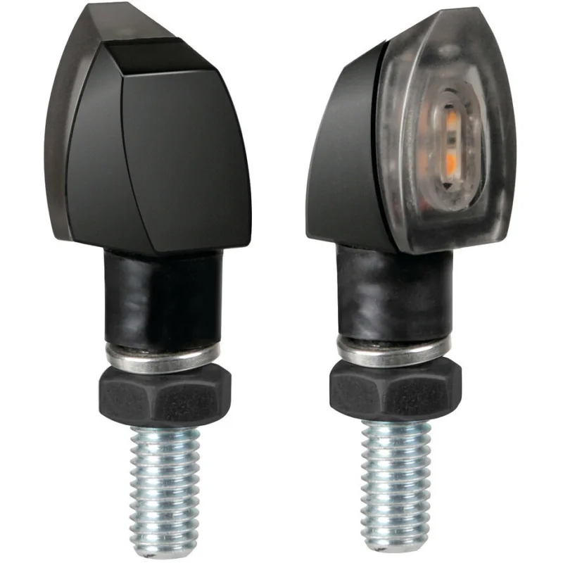 Coppia Di Frecce Moto Lampa Volt Led Nero Quantità Limitata