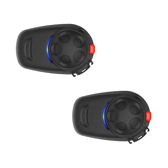 Coppia di Interfoni Moto Bluetooth Universale Sena SMH5 Doppio Bestseller