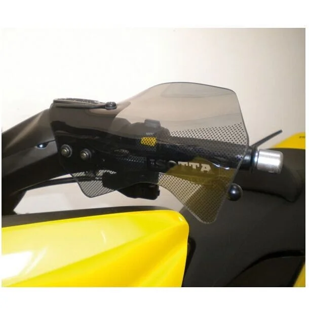 Ultime Pezzi Coppia di Paramani Isotta YAMAHA T-MAX 500 2008 - 2011 Trasparente