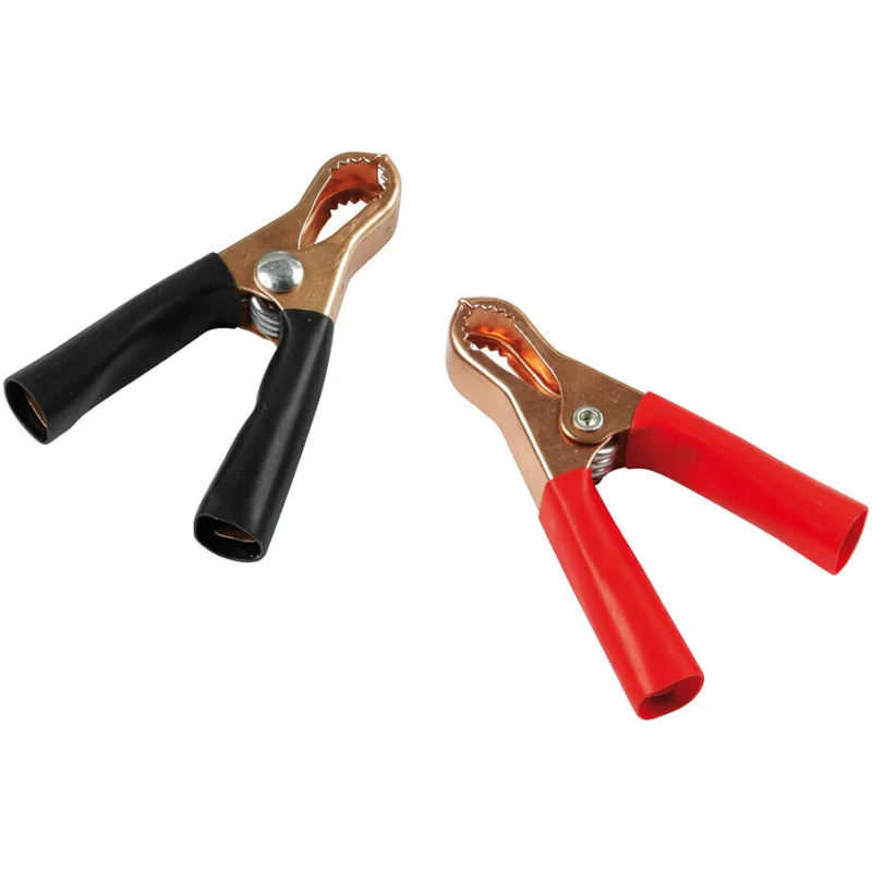 Coppia di Pinze Batteria Moto Lampa7 cm - 40A Occasione Imperdibile