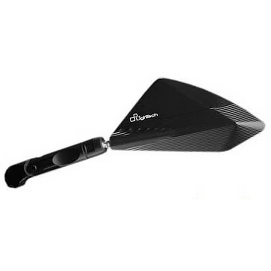 Coppia di Specchietti in Alluminio LighTech SPEAL019 per Yamaha T-MAX 530 Nero Professionale