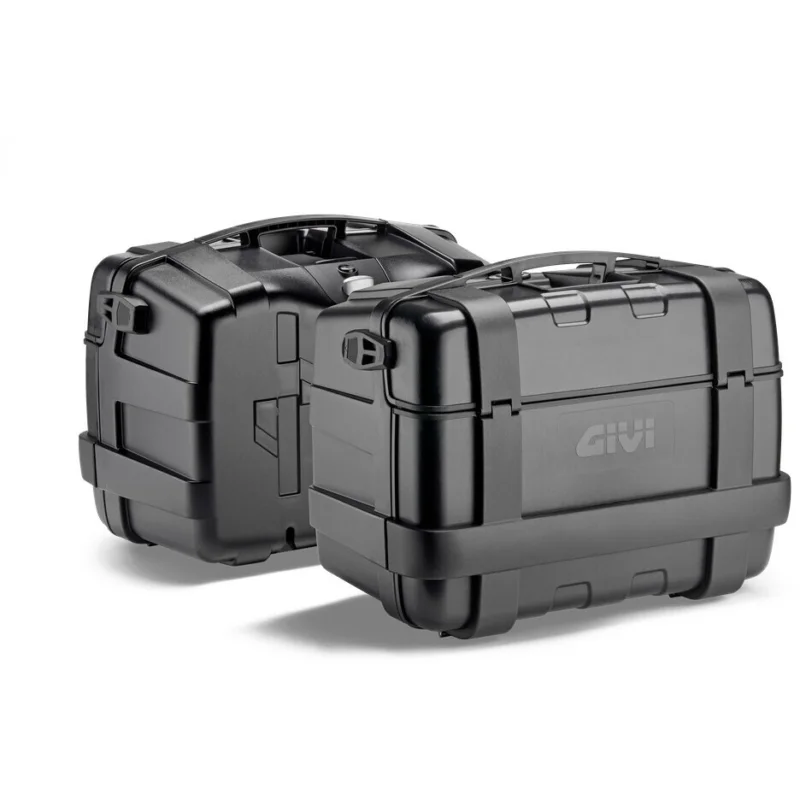 Bestseller Coppia Di Valigie Laterali Monokey Givi TRK46BB TREKKER LITE Black 46 Litri