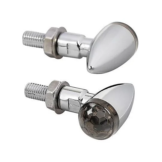 Soddisfatti O Rimborsati Coppia Frecce a Led Moto Lampa 90483 DROP Chromo