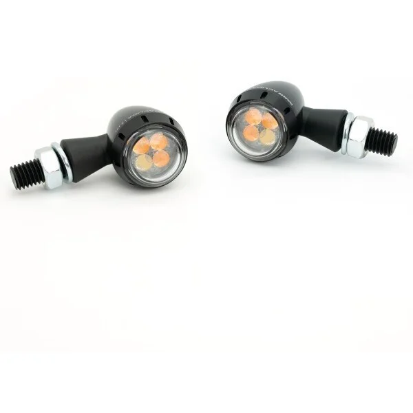 Coppia Frecce Moto 2in1 Anteriori Barracuda S-LED 2 B-Lux Omologate Super Prezzo