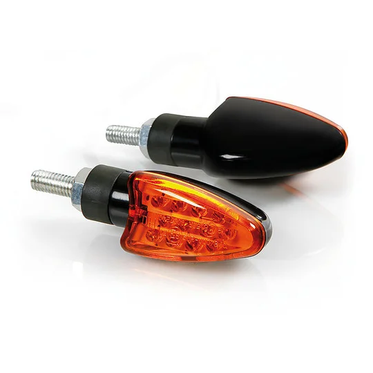 Miglior Prezzo Coppia Frecce Moto a Led 12v Lampa 90091 ARROW Nero