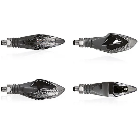 Compra Online Coppia Frecce Moto Chaft Dragon Led Omologate Nero Catadiottro Fumè