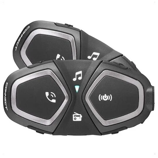Coppia Interfoni Moto Bluetooth CellularLine CONNECT HD (Moto/Moto) Kit Coppia Bestseller