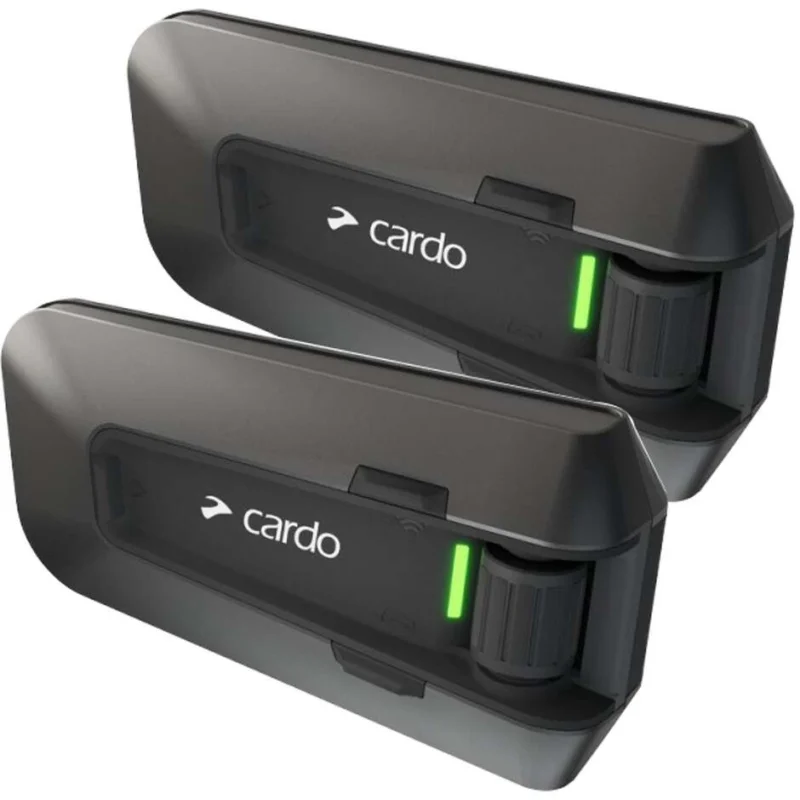 Saldi Coppia Interfono Moto Mesh Cardo PACKTALK EDGE JBL DUO - Doppio
