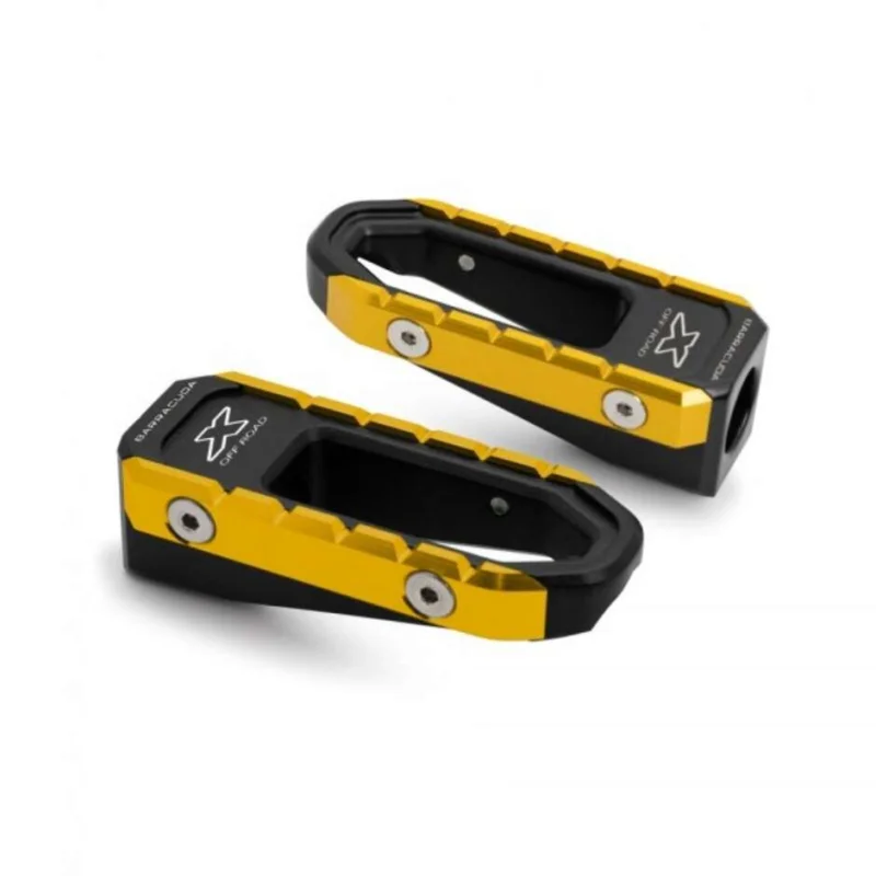 Coppia Pedane Barracuda X-OFF ROAD Oro in Alluminio Offerta Del Giorno
