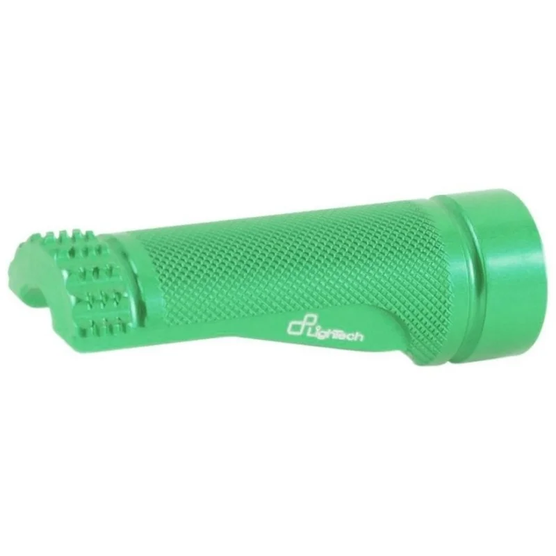 Professionale Coppia Poggiapiedi in Alluminio LighTech FTP100 Verde per Pedane Originali