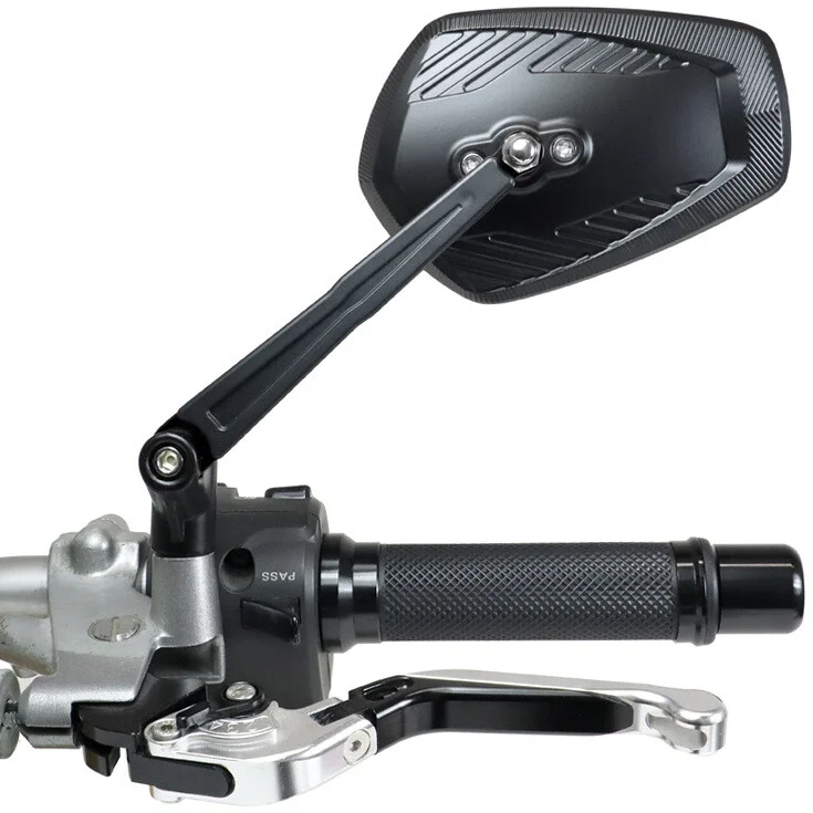 Occasione Coppia Specchietti Moto Chaft DASH Nero