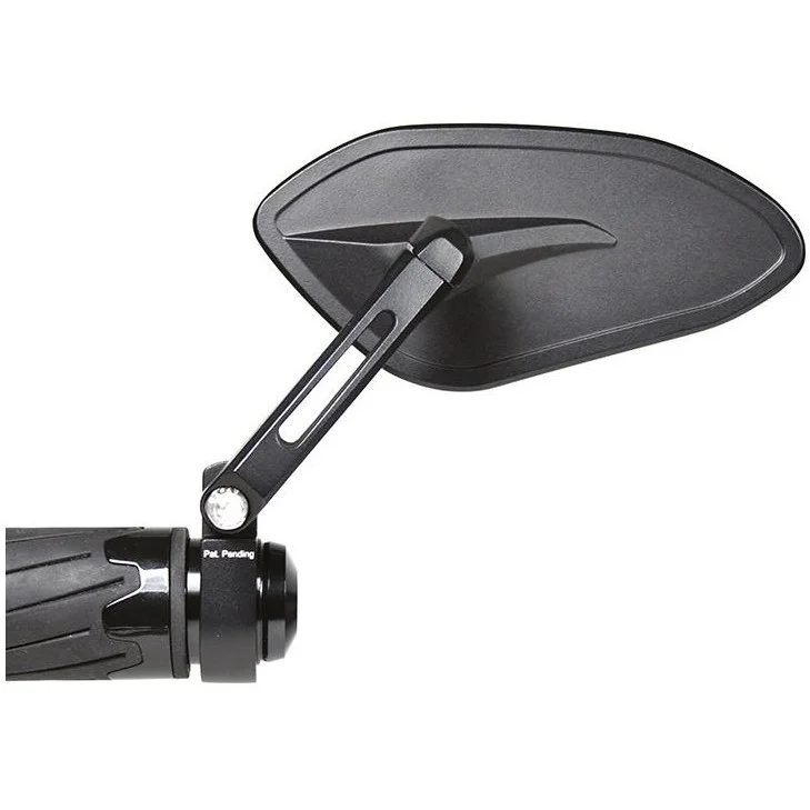 Coppia Specchietti Moto da Manubrio Chaft GRAHAM HANDLE in Alluminio Offerta Lampo
