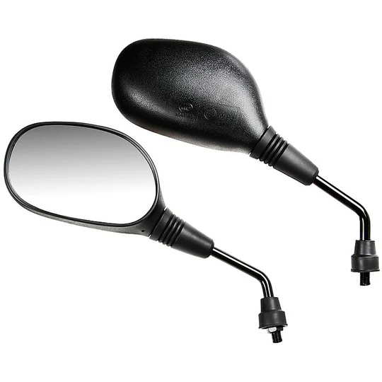 Compra Oggi Stesso Coppia Specchietti Moto Lampa Modello Trax da 10mm Nero