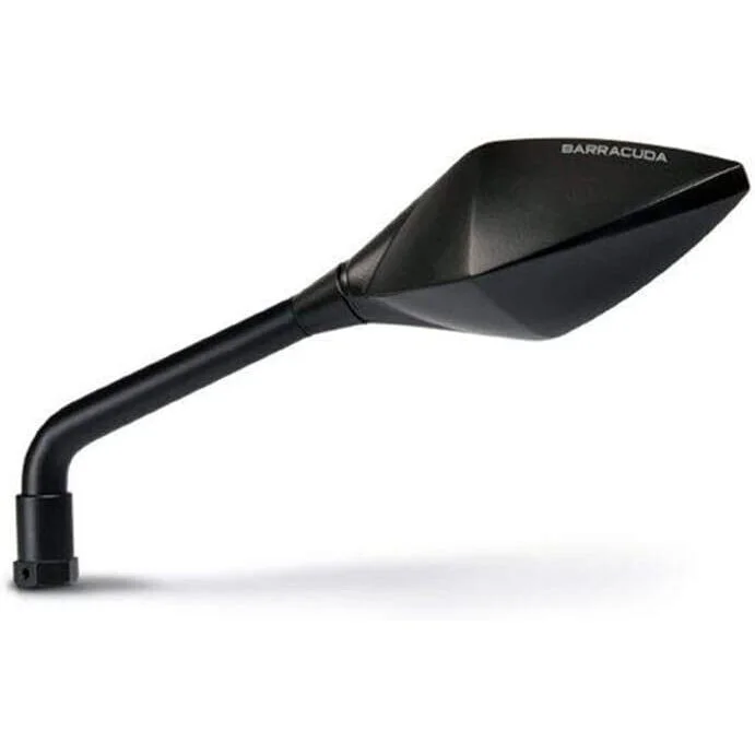 Coppia Specchi Retrovisori Moto Barracuda STREET Nero Opaco Ordina Subito