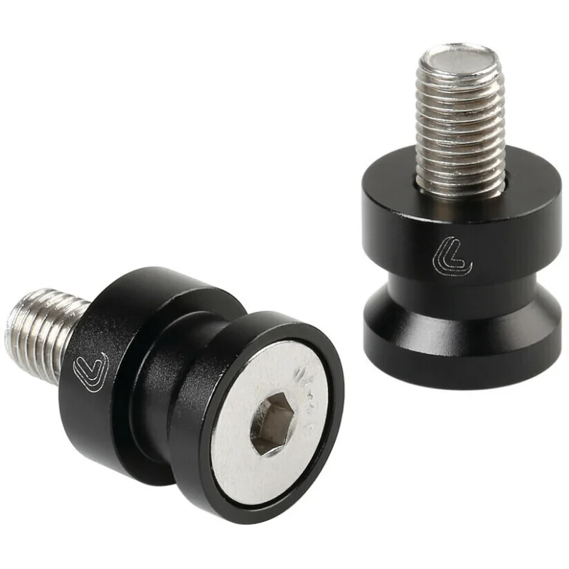 Pagamento Sicuro Coppia Supporti Cavalletto Lampa- M10x1,25 mm - Nero