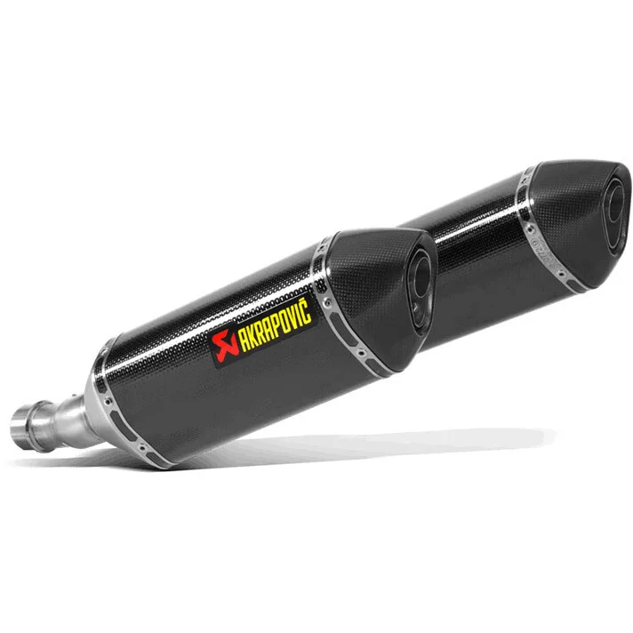 Coppia Terminali Scarico Akrapovic Slip-On Line Carbonio S-K10SO18-HZC - Z1000 Prezzo Scontato