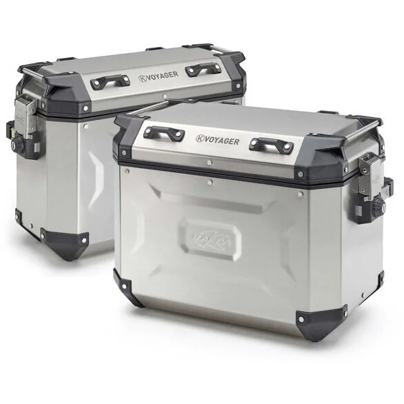 Coppia Valigie Laterali Kappa KVG4837A K'VOYAGER Alluminio - MONOKEY CAM SIDE Soddisfatti O Rimborsati