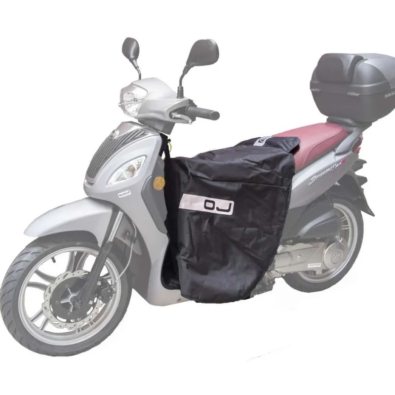 Spedizione Espresso Coprigambe Imbottito Universale Per Scooter Oj Atmosfere C002 FAST Nero