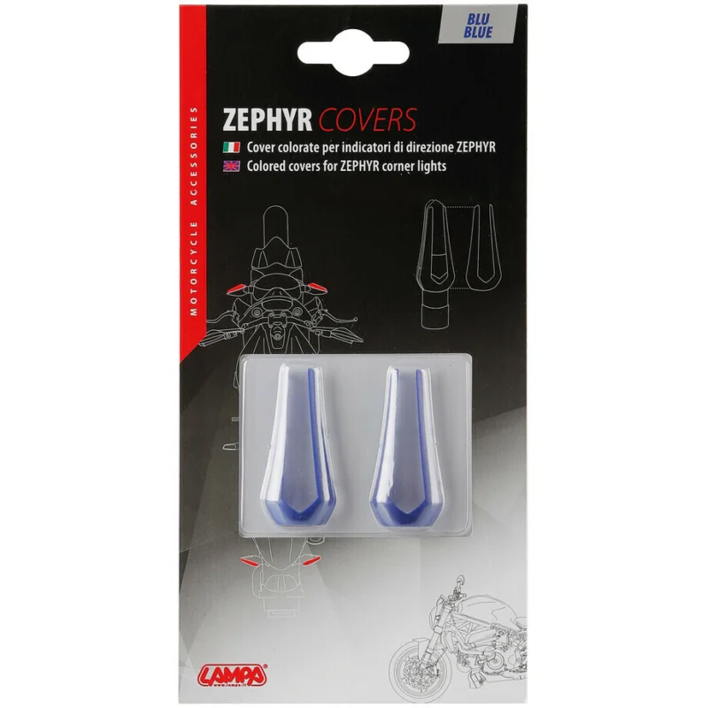 Cover Colorate per Frecce Lampa Modello Zephyr Blu Must-Have