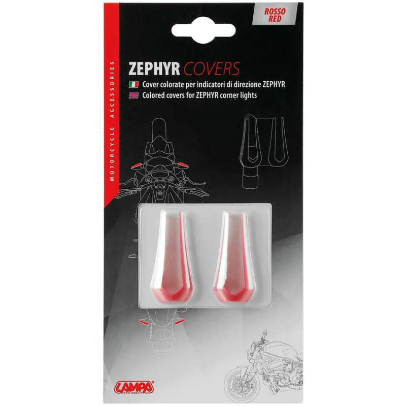 Cover Colorate per Frecce Lampa Modello Zephyr Rosso Solo Oggi