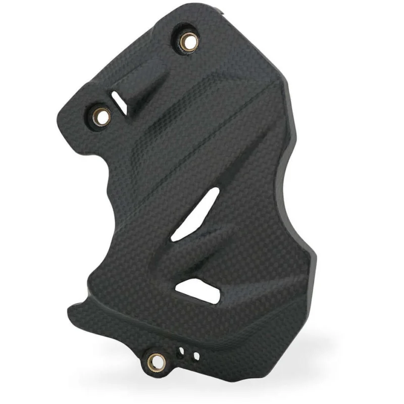 Vendita Finale Cover pignone Ducati DesertX ZA245 - carbonio CNC Racing Opaco