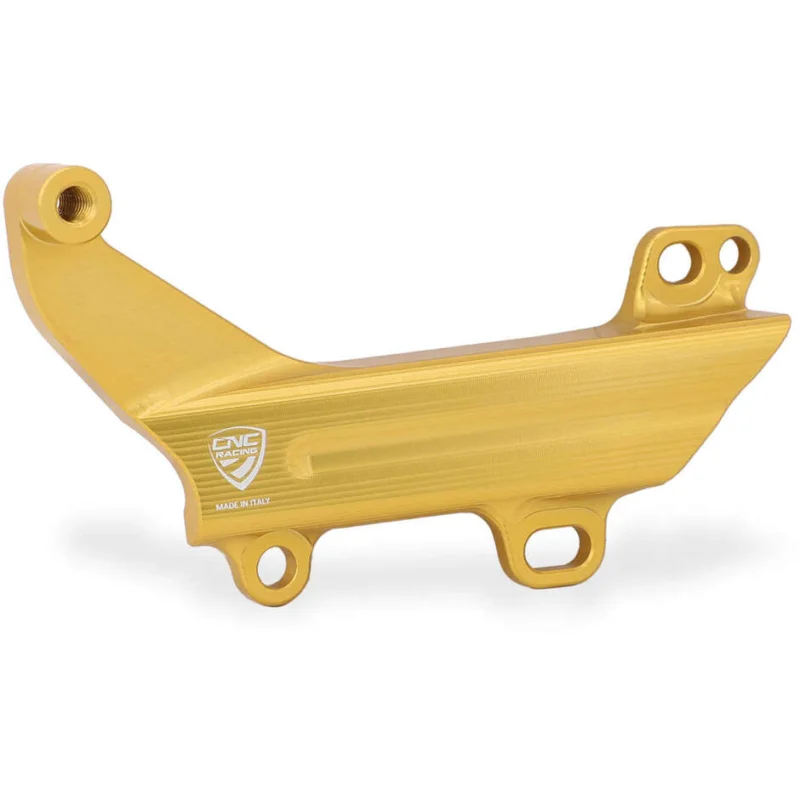Cover tubazioni con supporto serbatoio freno posteriore IFC01 Ducati CNC Racing Oro Non Perdere