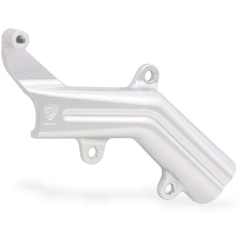 Cover tubazioni con supporto serbatoio freno posteriore IFC02 Ducati CNC Racing Argento Compra Oggi Stesso