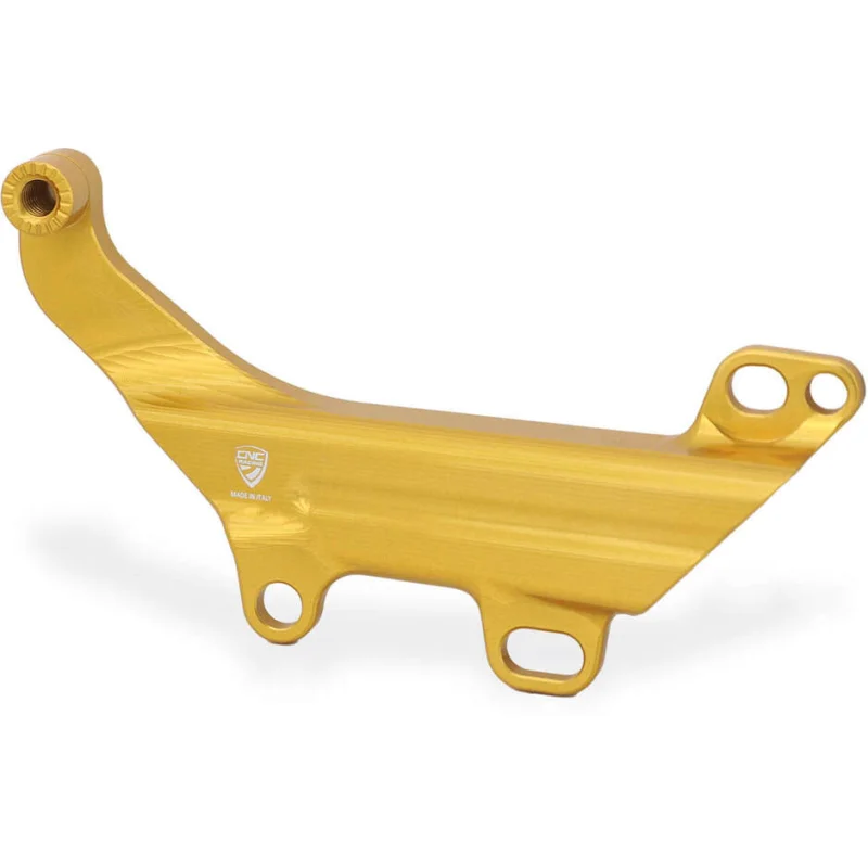 Cover tubazioni con supporto serbatoio freno posteriore IFC03 Ducati CNC Racing Oro Consegna Rapida