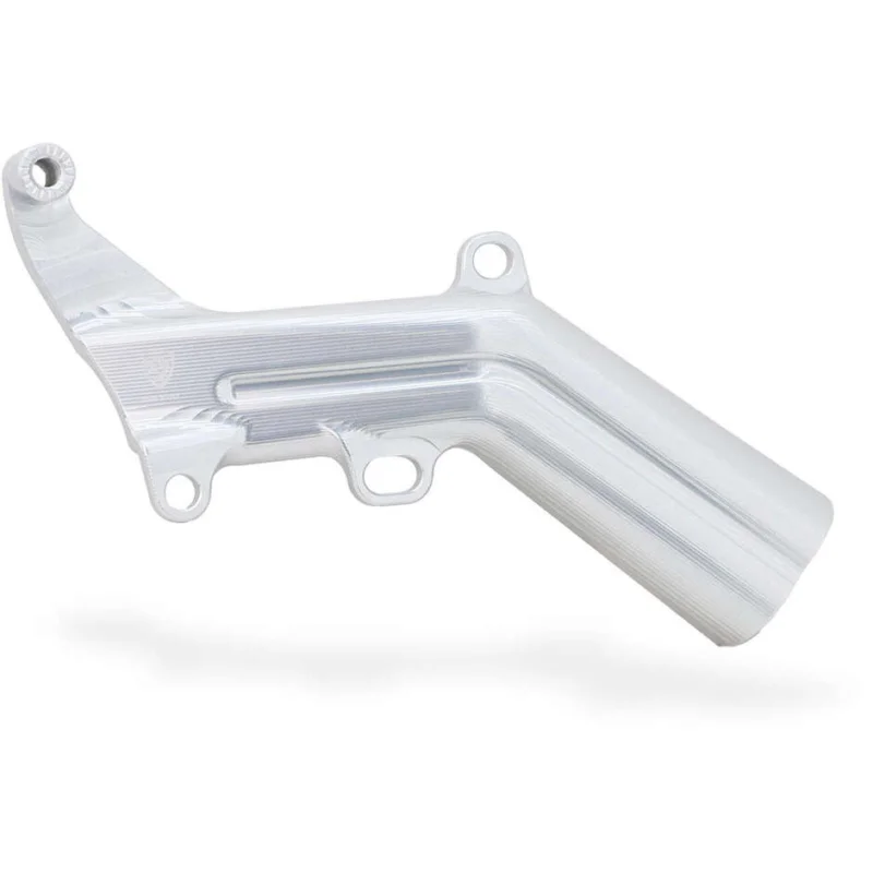 Cover tubazioni con supporto serbatoio freno posteriore IFC04 Ducati CNC Racing Argento Prezzo Ridotto