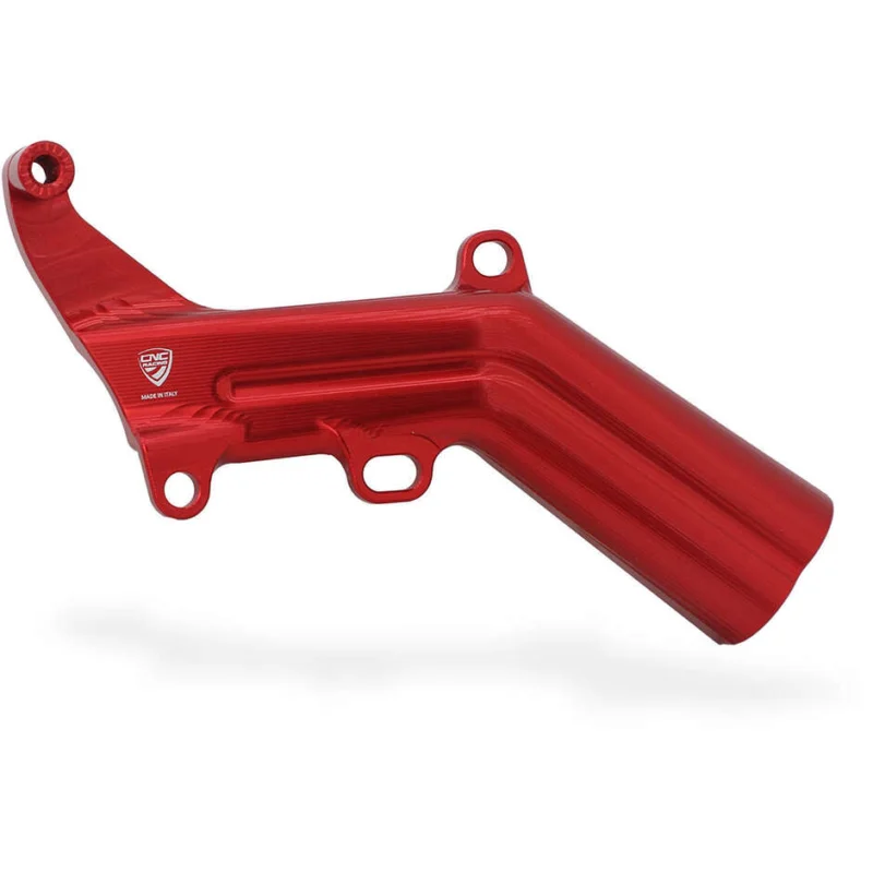 Cover tubazioni con supporto serbatoio freno posteriore IFC04 Ducati CNC Racing Rosso Spedizione Espresso