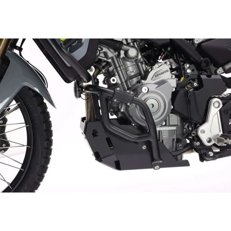 Spedito Oggi Crash Bar Isotta Inferiore Alluminio CF MOTO MT 450 2024 Nero
