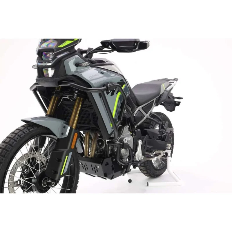 Quantità Limitata Crash Bar Isotta Superiori Alluminio CF MOTO MT 450 2024 Nero
