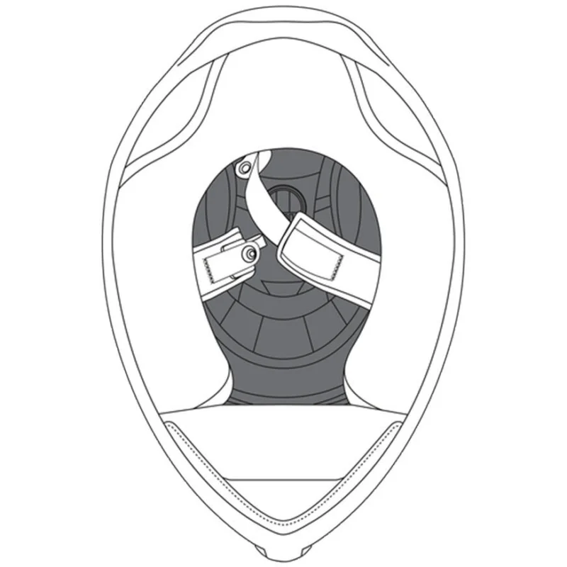 Miglior Prezzo Cuffia Interna Agv Crown Pad per Casco K1; K1 S - Taglia XL