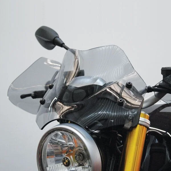 Consegna Rapida Cupolino Basso Isotta Per BMW R 1200 R NINE-T 2015 - 2020 Fumè Chiaro