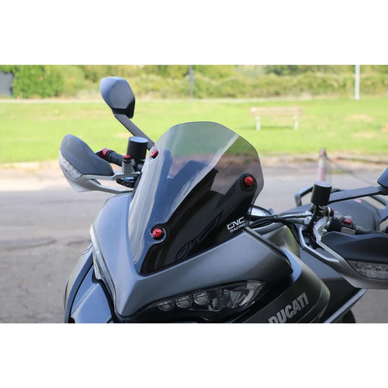Professionale Cupolino Ducati Multistrada Sport CNC Racing Fume