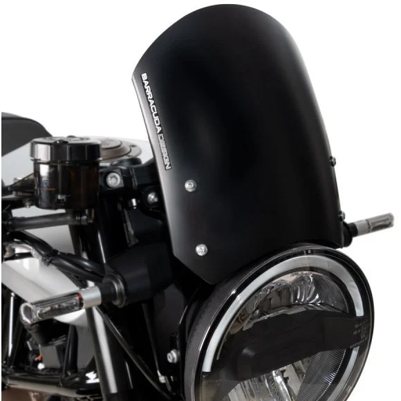 Compra Oggi Stesso Cupolino in Alluminio Nero Barracuda CLASSIC Specifico per Husqvarna Vitpilen 701 (2018-22)