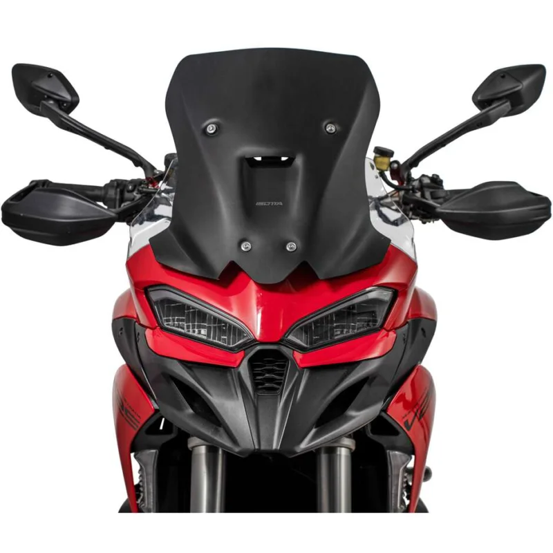 Reso Gratuito Cupolino Isotta Aerodynamics Per DUCATI Multistrada V2 Nero Opaco
