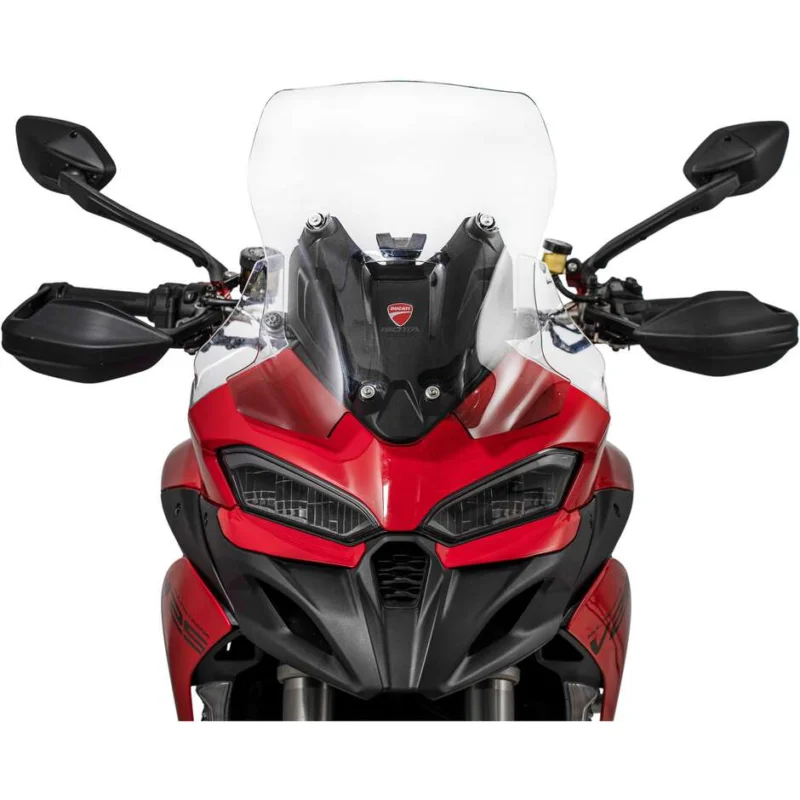 Ultime Pezzi Cupolino Isotta Aerodynamics Per DUCATI Multistrada V2 Trasparente