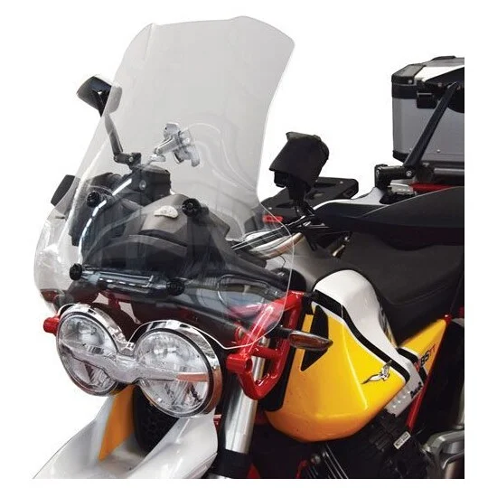 Cupolino Isotta Alta protezione Completo Moto Guzzi V85TT 2019 - 2022 Trasparente Compra Oggi Stesso