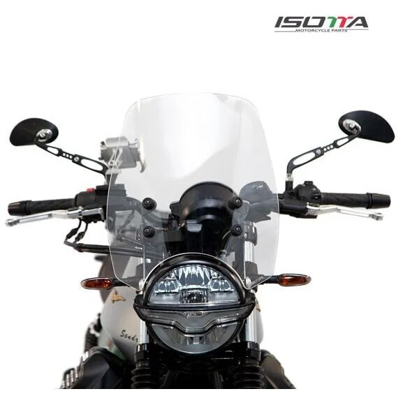 Cupolino Isotta Alto Moto guzzi - V7 III Stone E5 2020 Trasparente Prezzo Scontato