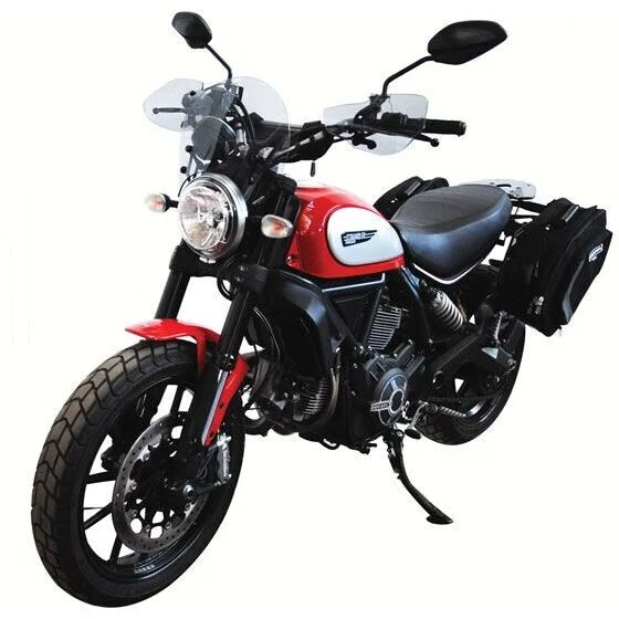 Occasione Imperdibile Cupolino Isotta Basso Per Ducati Scrambler 800 2015 - 2016 Fumè Chiaro