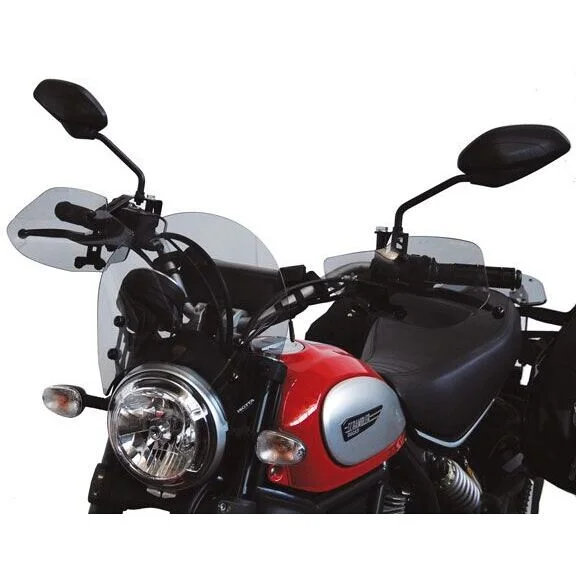 Cupolino Isotta Basso Per Ducati Scrambler 800 2015 - 2016 Fumè Scuro Promo Stagionale